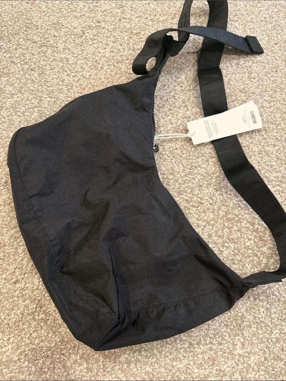 BAGGU Black Crossbody Shoulder Bag